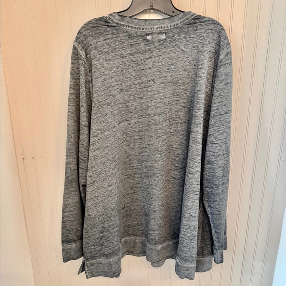 Lane Bryant Charcoal Graphic Sweatshirt - Picture 3 of 3